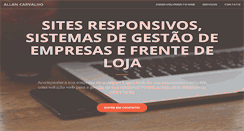 Desktop Screenshot of allancarvalho.com.br